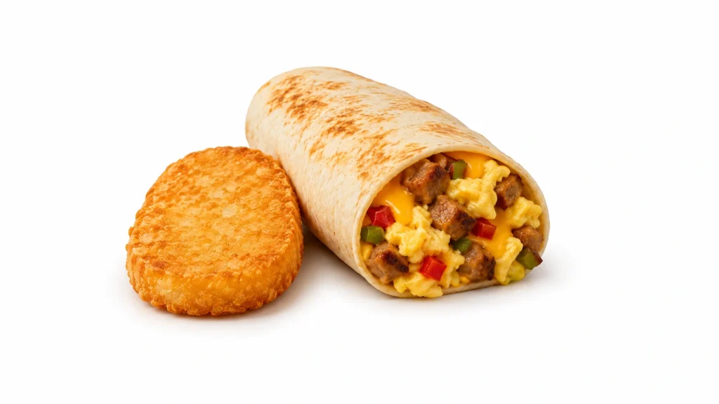 Breakfast Burrito Hash Brow