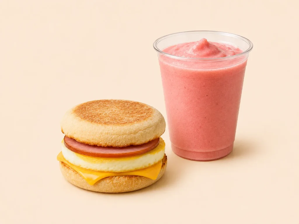McDonald’s Smoothies Canada 6 Breakfast Smoothie Pairing