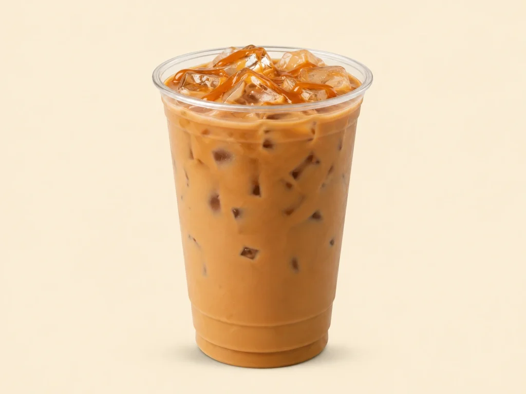 Caramel Iced Coffee 1 4