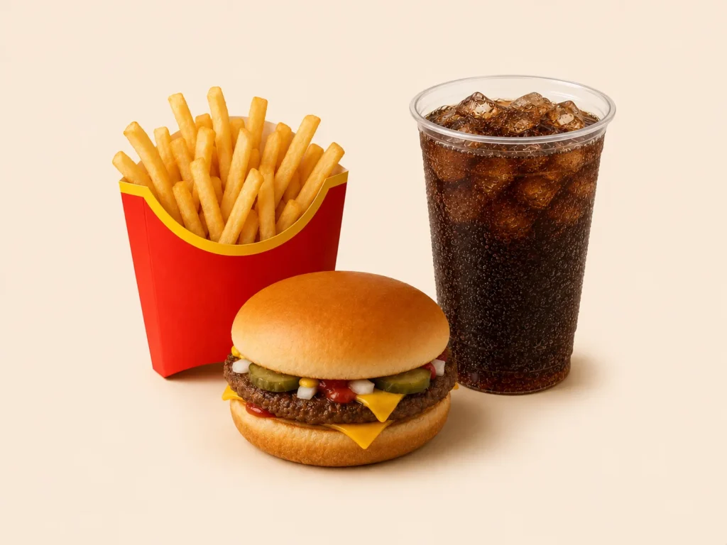Coke Zero with Value Meals