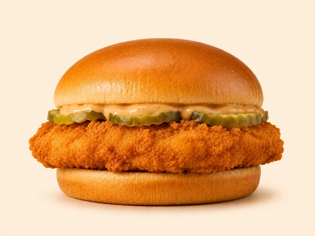 McDonald’s Menu Canada With Prices, Calories & Deals 2026 64 Crispy Chicken Sandwich