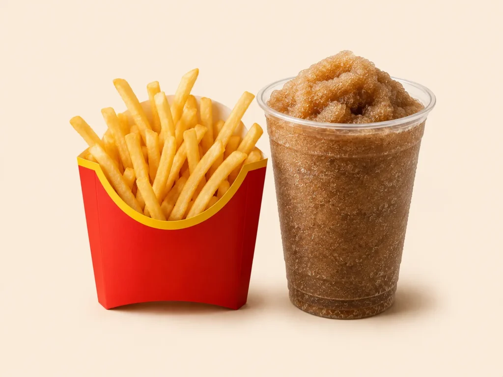 Frozen Coke with Fries
