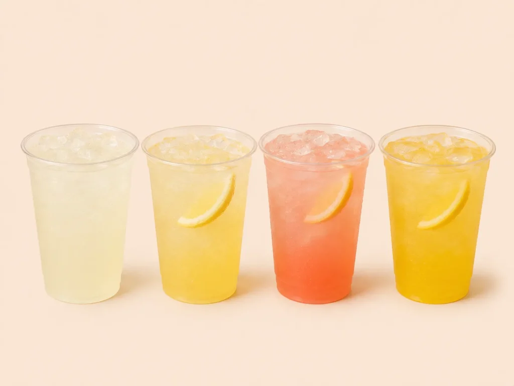McDonald’s Drinks Menu Canada – Complete Prices, Sizes, Calories & Best Beverage Guide 56 Lemonades 1 2