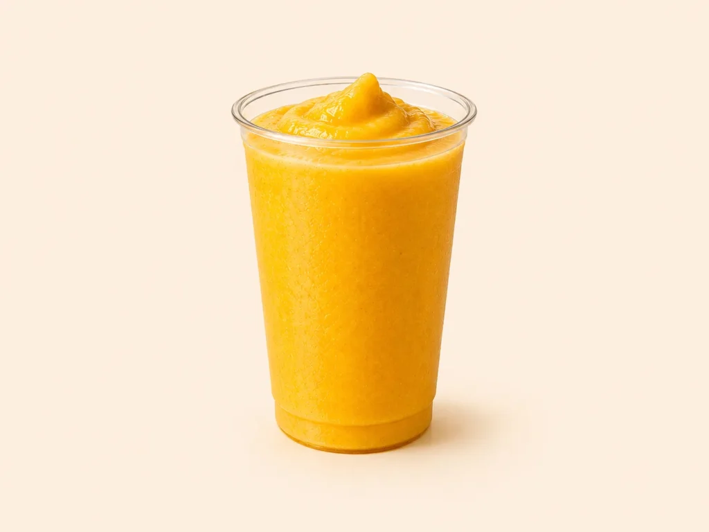 Mango Pineapple Real Fruit Smoothie – Medium