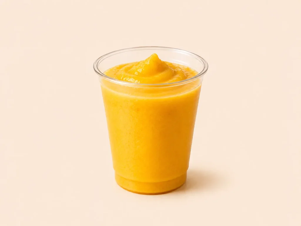 Mango Pineapple Real Fruit Smoothie – Small
