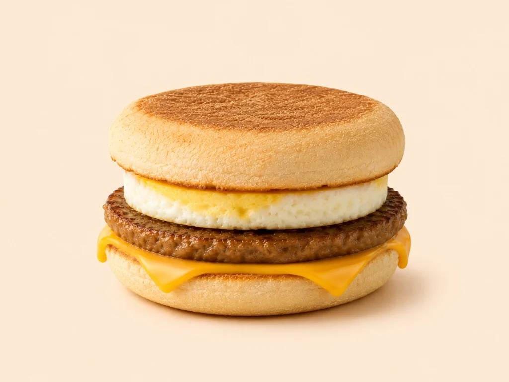 McDonald’s Menu Canada With Prices, Calories & Deals 2026 162 Sausage Egg McMuffin