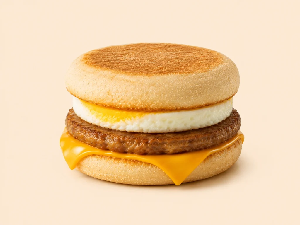 Sausage Egg McMuffin 6
