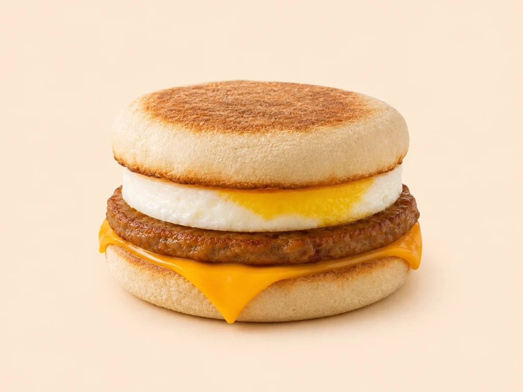 Sausage Egg McMuffin 7