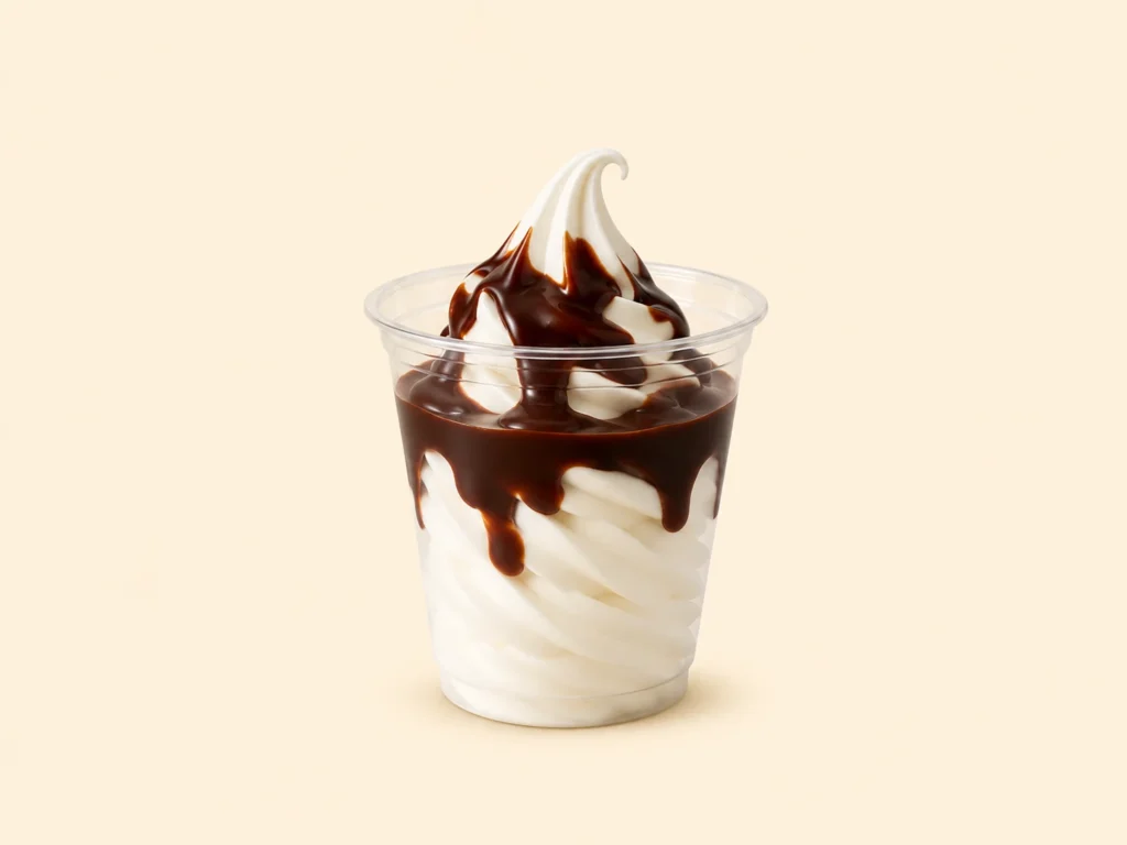 McDonald’s Ice Cream Menu 3 Hot Fudge Sundae