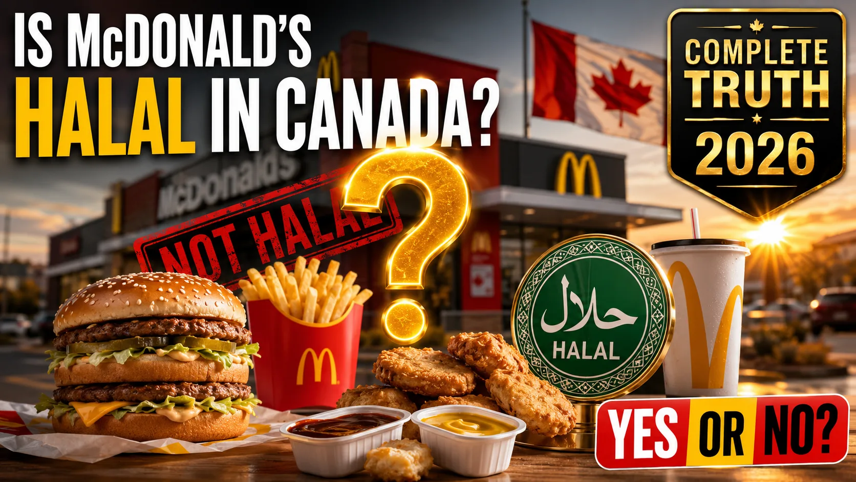 Is McDonald's halal in Canada