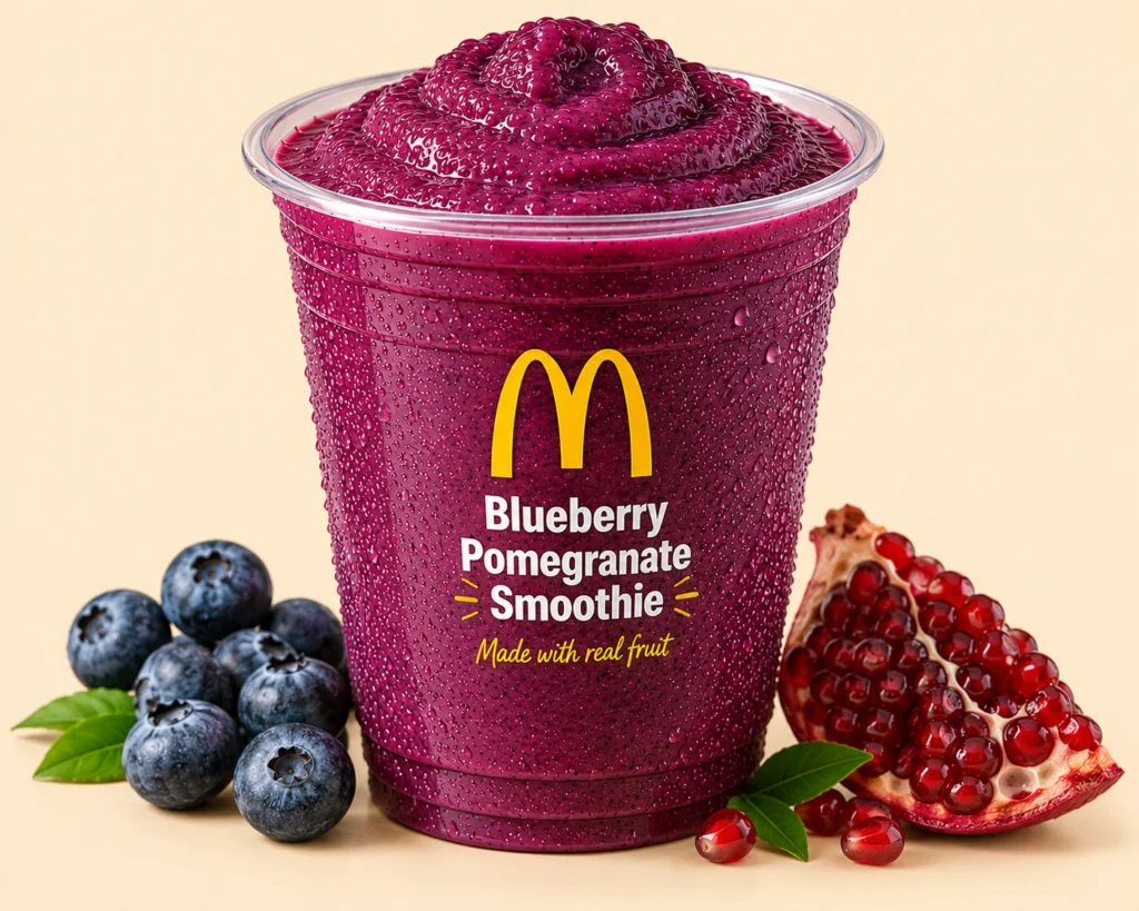 McDonald’s Smoothies Canada 19 Medium Blueberry Pomegranate Smoothie 1 1024x819 1