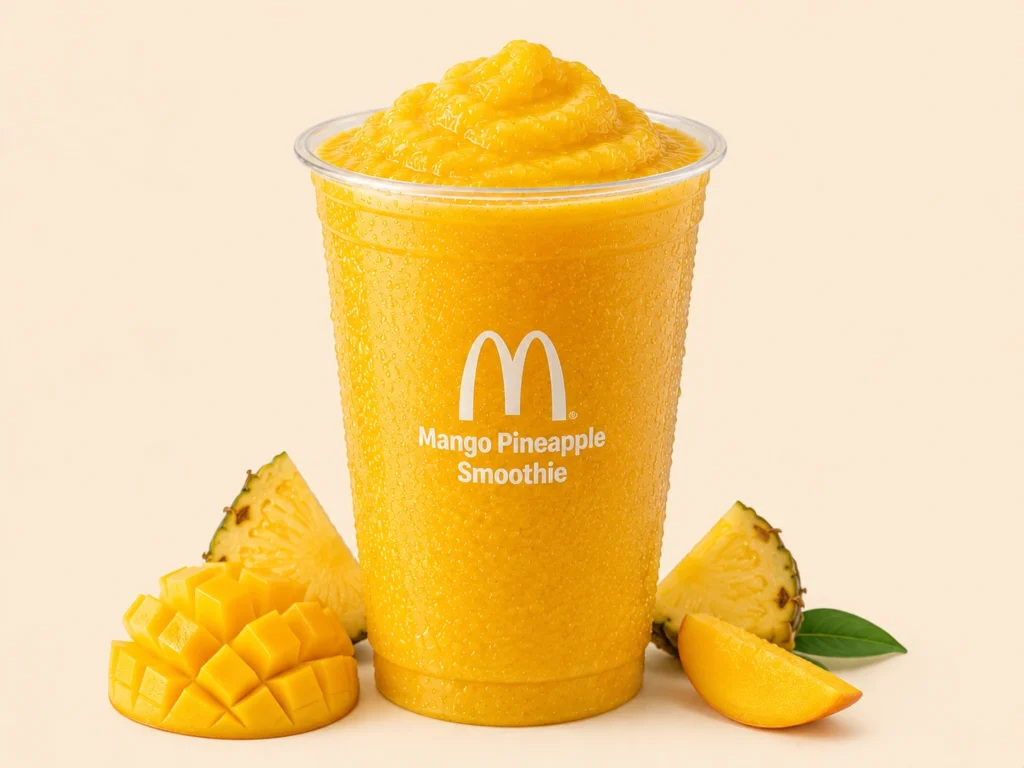 McDonald’s Smoothies Canada 8 Medium Mango Pineapple Smoothie