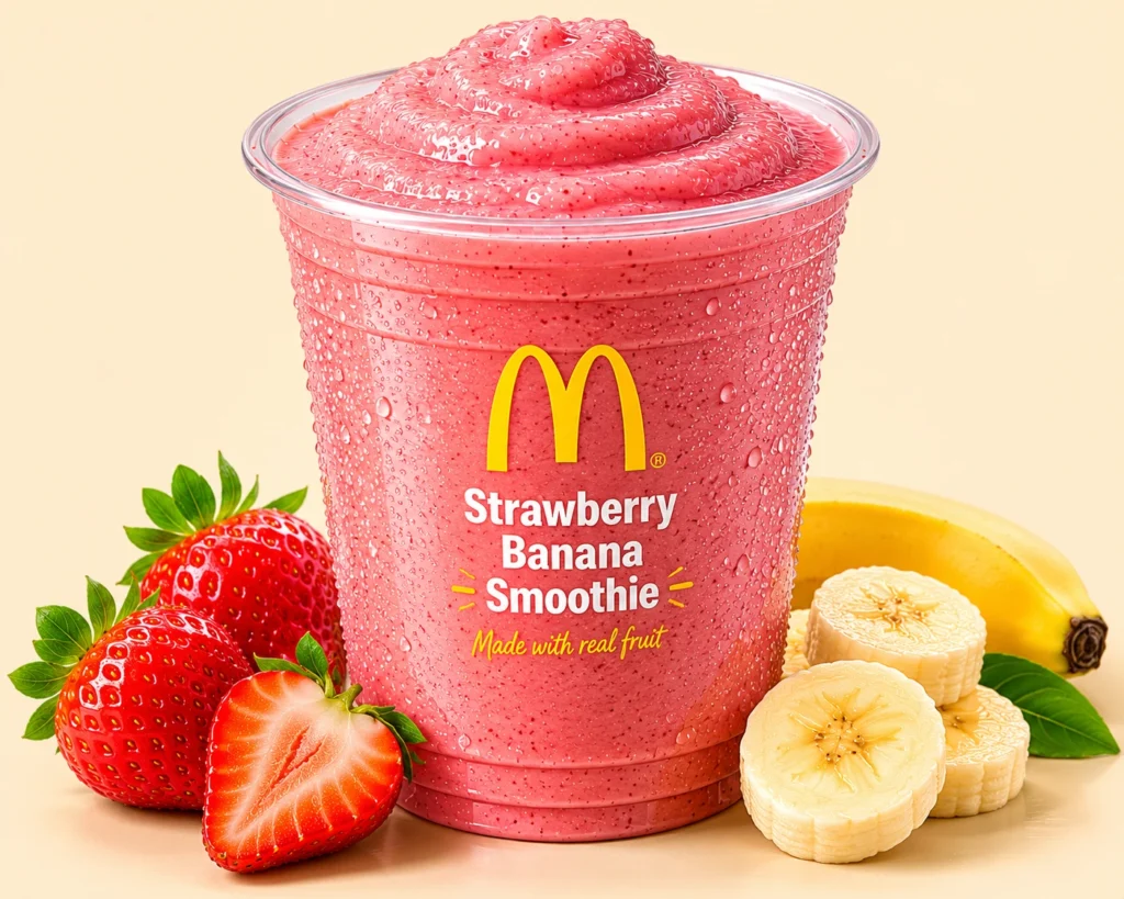 Oreo McFlurry Canada 24 Medium Strawberry Banana Smoothie 1 1024x819 2