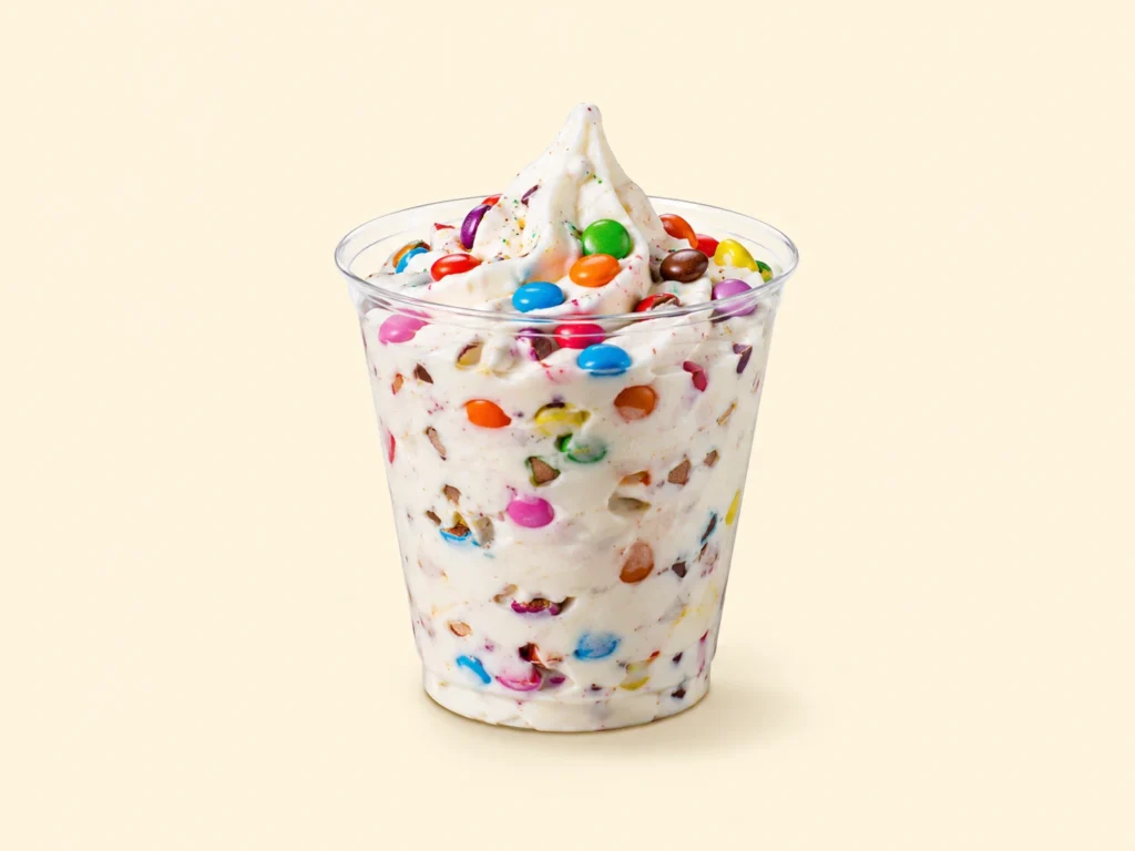 McDonald’s Ice Cream Menu 33 Smarties McFlurry 1 7