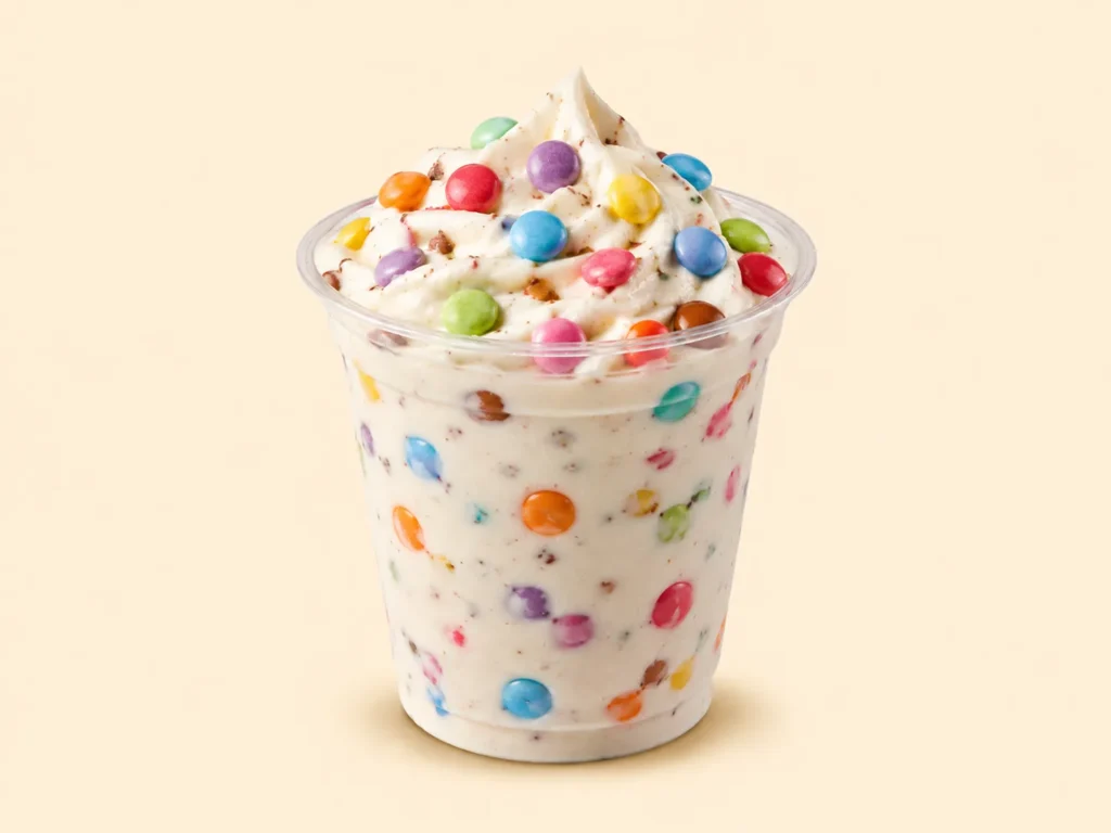 Oreo McFlurry Canada 10 Smarties McFlurry