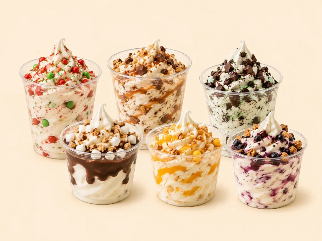 McDonald’s Ice Cream Menu 28 Vanilla Based Seasonal Desserts