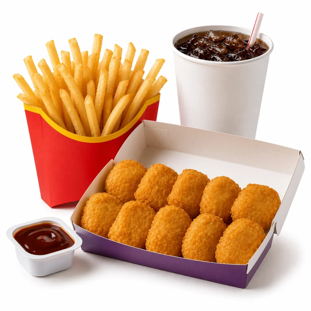 McDonald’s Combo Meals Canada: Prices, Options & Complete Guide 6 10-piece McNuggets Combo