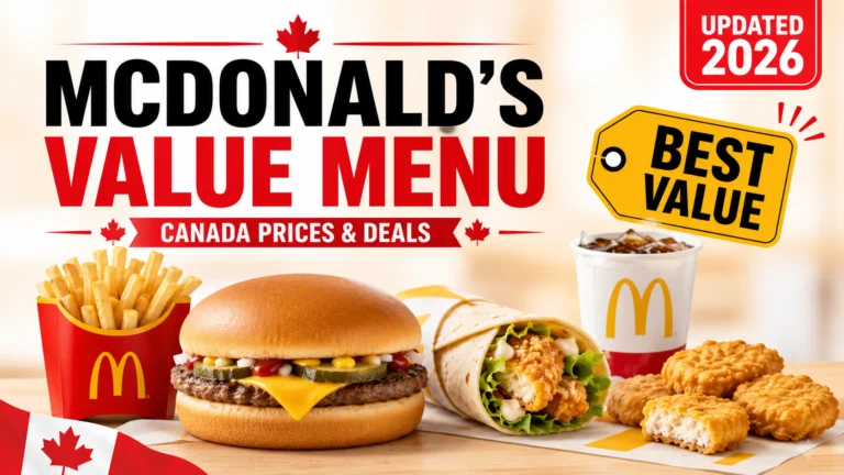 McDonald’s Value Menu Canada