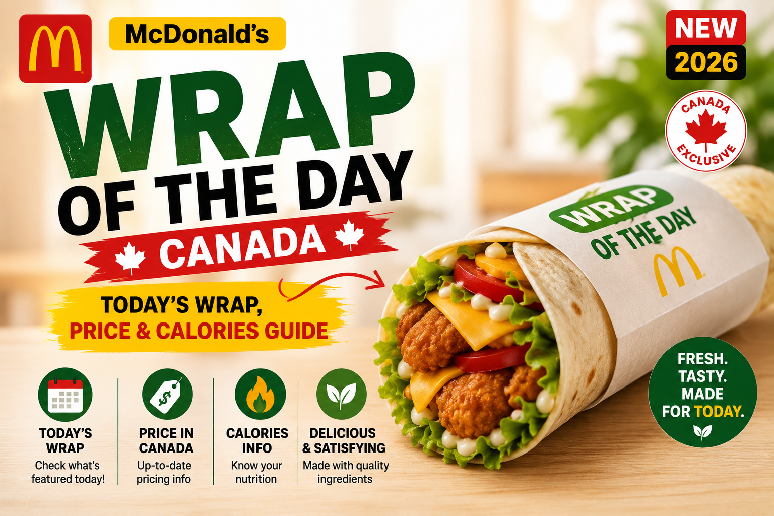 McDonald’s Wrap of the Day