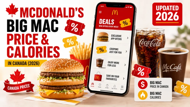 Big Mac Price & Calories in Canada (2026)
